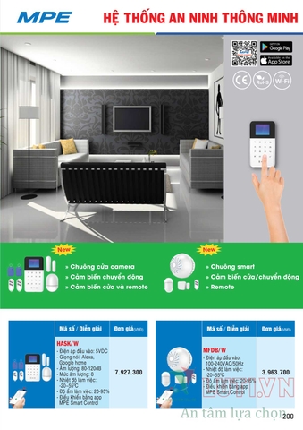 CATALOGUE BẢNG GIÁ ĐÈN LED MPE (THÁNG 10/2021)