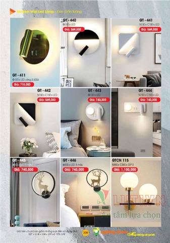 CATALOGUE ĐÈN TRANG TRÍ LIGHTING&HOME 2022 (P1)