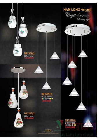 CATALOGUE BẢNG GIÁ ĐÈN LED TRANG TRÍ NAM LONG 2021 (PHẦN 1)