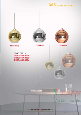 CATALOGUE BẢNG GIÁ ĐÈN LED TRANG TRÍ 355 NĂM 2021