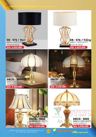 CATALOGUE ĐÈN TRANG TRÍ LIGHTING&HOME 2022 (P1)