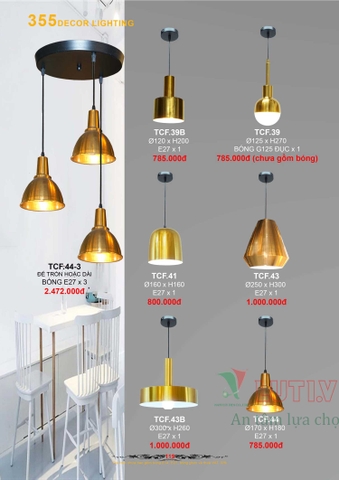 CATALOGUE BẢNG GIÁ ĐÈN LED TRANG TRÍ 355 NĂM 2021