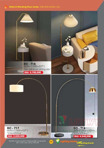 CATALOGUE ĐÈN TRANG TRÍ LIGHTING&HOME 2022 (P1)