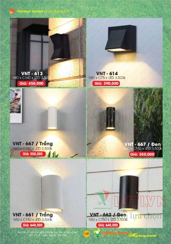 CATALOGUE ĐÈN TRANG TRÍ LIGHTING&HOME 2022 (P1)