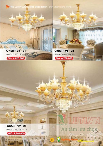 CATALOGUE ĐÈN TRANG TRÍ LIGHTING&HOME 2022 (P1)