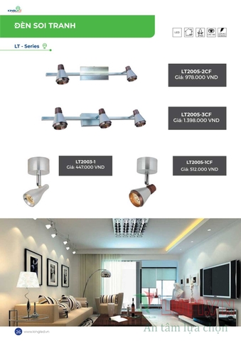 CATALOGUE BẢNG GIÁ ĐÈN LED KINGLED NĂM 2021