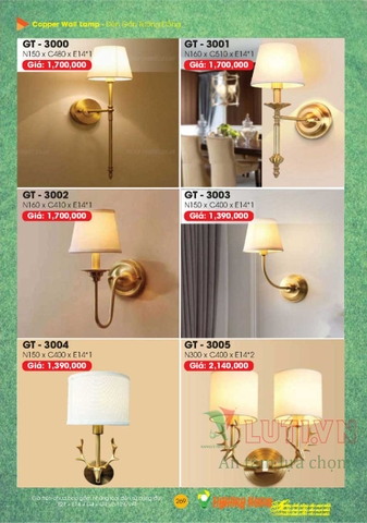 CATALOGUE ĐÈN TRANG TRÍ LIGHTING&HOME 2022 (P2)