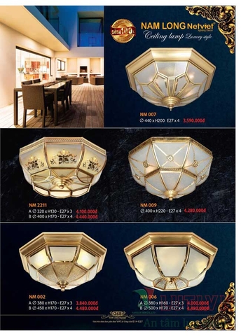 CATALOGUE BẢNG GIÁ ĐÈN LED TRANG TRÍ NAM LONG 2021 (PHẦN 2)