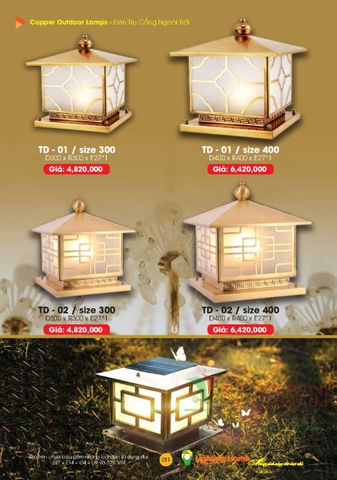 CATALOGUE ĐÈN TRANG TRÍ LIGHTING&HOME 2022 (P2)