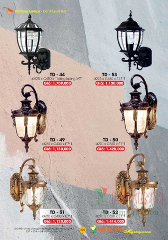 CATALOGUE ĐÈN TRANG TRÍ LIGHTING&HOME 2022 (P2)