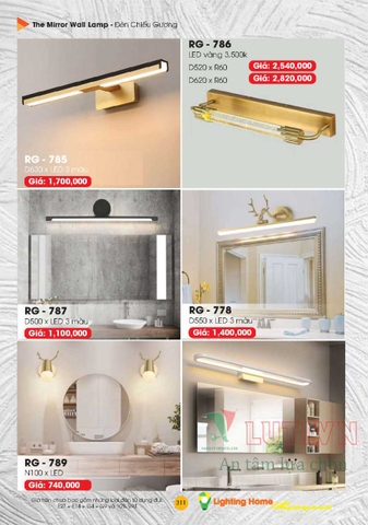 CATALOGUE ĐÈN TRANG TRÍ LIGHTING&HOME 2022 (P2)