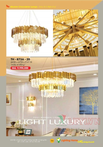 CATALOGUE ĐÈN TRANG TRÍ LIGHTING&HOME 2022 (P2)