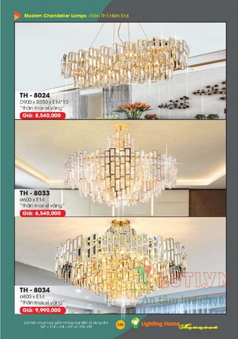 CATALOGUE ĐÈN TRANG TRÍ LIGHTING&HOME 2022 (P2)