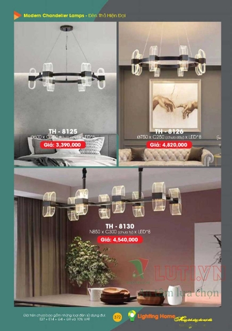 CATALOGUE ĐÈN TRANG TRÍ LIGHTING&HOME 2022 (P2)