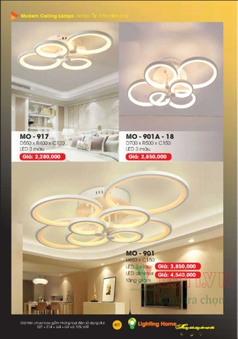 CATALOGUE ĐÈN TRANG TRÍ LIGHTING&HOME 2022 (P2)