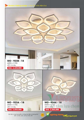 CATALOGUE ĐÈN TRANG TRÍ LIGHTING&HOME 2022 (P2)