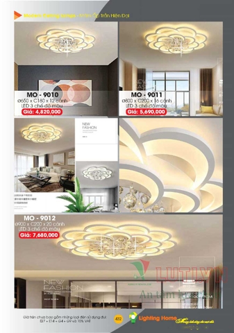 CATALOGUE ĐÈN TRANG TRÍ LIGHTING&HOME 2022 (P2)