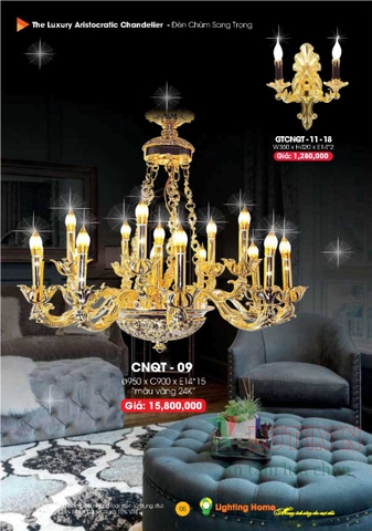 CATALOGUE ĐÈN TRANG TRÍ LIGHTING&HOME 2022 (P1)