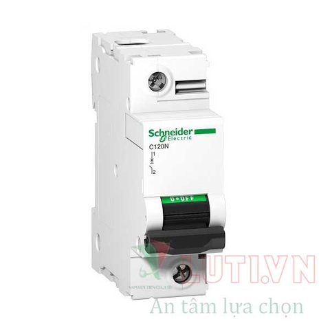 MCB Acti9 - Cầu dao/Aptomat tự động 15kA C120H Schneider 1P 125A A9N18448