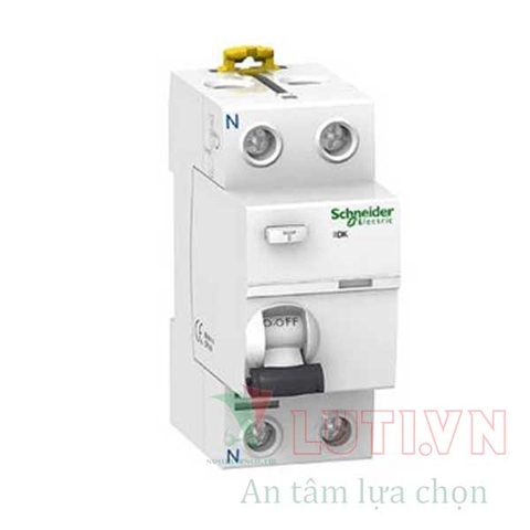 RCCB Acti9 - Cầu dao/Aptomat chống giật ilD Schneider 2P 25A 300mA AC A9R74225