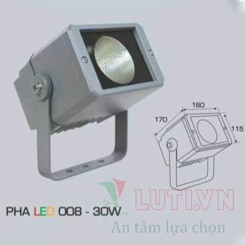 Đèn pha LED AFC-008-30W