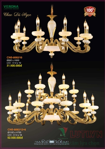 CATALOGUE BẢNG GIÁ ĐÈN LED TRANG TRÍ VERONA 2021 (PHẦN 1)