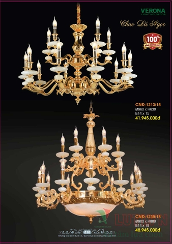 CATALOGUE BẢNG GIÁ ĐÈN LED TRANG TRÍ VERONA 2021 (PHẦN 1)