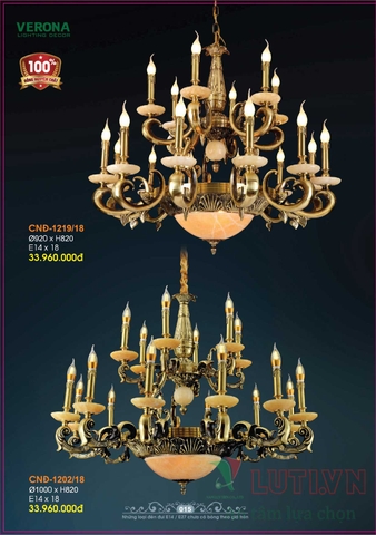 CATALOGUE BẢNG GIÁ ĐÈN LED TRANG TRÍ VERONA 2021 (PHẦN 1)