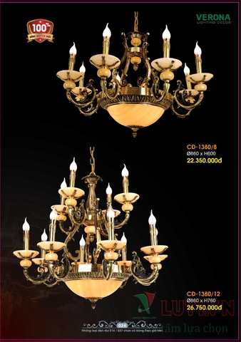 CATALOGUE BẢNG GIÁ ĐÈN LED TRANG TRÍ VERONA 2021 (PHẦN 1)