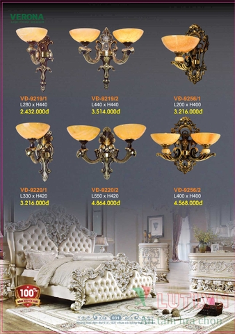 CATALOGUE BẢNG GIÁ ĐÈN LED TRANG TRÍ VERONA 2021 (PHẦN 1)