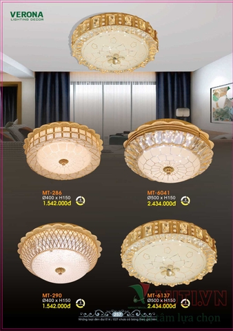 CATALOGUE BẢNG GIÁ ĐÈN LED TRANG TRÍ VERONA 2021 (PHẦN 2)