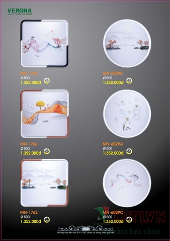 CATALOGUE BẢNG GIÁ ĐÈN LED TRANG TRÍ VERONA 2021 (PHẦN 2)