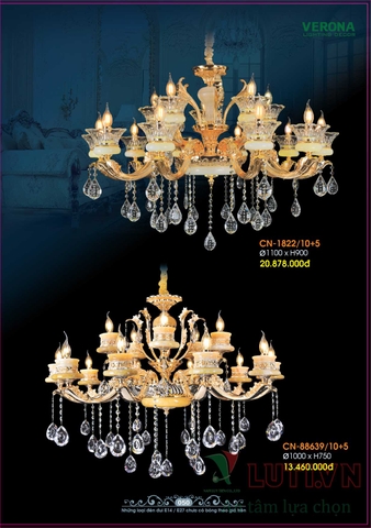 CATALOGUE BẢNG GIÁ ĐÈN LED TRANG TRÍ VERONA 2021 (PHẦN 1)