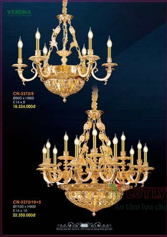 CATALOGUE BẢNG GIÁ ĐÈN LED TRANG TRÍ VERONA 2021 (PHẦN 1)