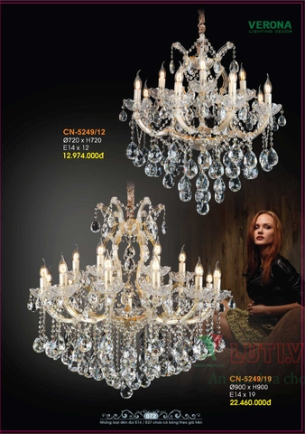 CATALOGUE BẢNG GIÁ ĐÈN LED TRANG TRÍ VERONA 2021 (PHẦN 1)