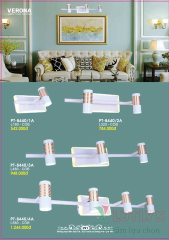 CATALOGUE BẢNG GIÁ ĐÈN LED TRANG TRÍ VERONA 2021 (PHẦN 2)