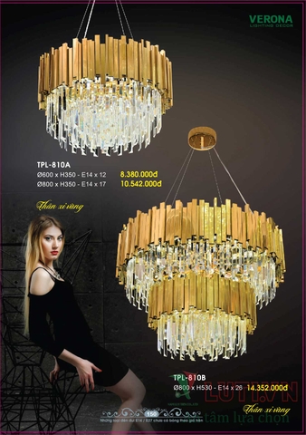 CATALOGUE BẢNG GIÁ ĐÈN LED TRANG TRÍ VERONA 2021 (PHẦN 1)