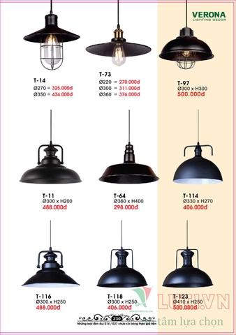 CATALOGUE BẢNG GIÁ ĐÈN LED TRANG TRÍ VERONA 2021 (PHẦN 1)