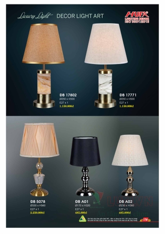 CATALOGUE BẢNG GIÁ ĐÈN LED HUFA NĂM 2021