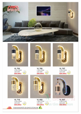 CATALOGUE BẢNG GIÁ ĐÈN LED HUFA NĂM 2021