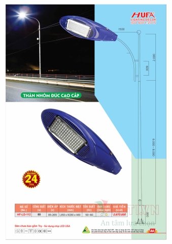 CATALOGUE BẢNG GIÁ ĐÈN LED HUFA NĂM 2021