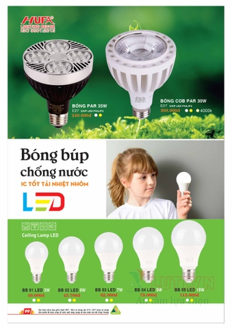 CATALOGUE BẢNG GIÁ ĐÈN LED HUFA NĂM 2021