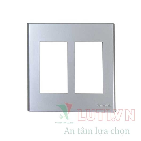 Mặt dùng cho 6 thiết bị trắng ánh kim WEG68060MW