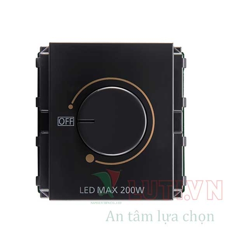 Bộ điều chỉnh độ sáng đèn max 200W  màu đen WEV5791501H-VN