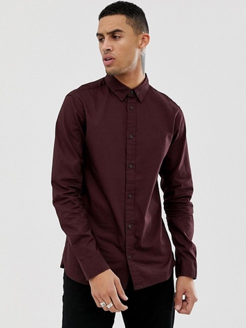 Áo Sơ Mi Nam ALLSAINTS Regular Fit Redondo Shirt - Size L/XL