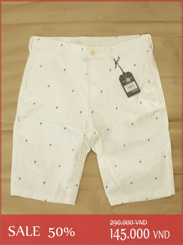 Quần Short Nam Chino Printed Shorts - SIZE 29-30-31-32