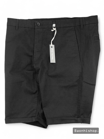 Quần Shorts Nam Uniqlo Skinny Chino Shorts BLACK - SIZE 29-30-31