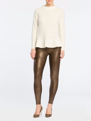 Quần Legging Nữ SPANX Faux Leather Leggings - SIZE S