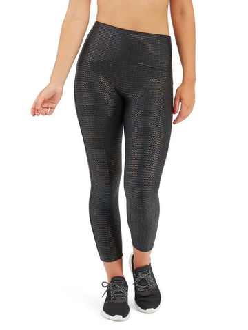 Quần Legging Nữ SPANX Booty Boost Active 7/8 Leggings, Metallic Mist - SIZE M/L