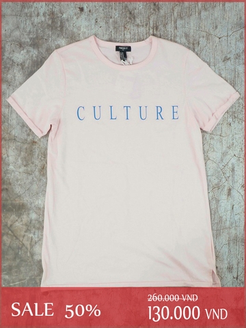 Áo Thun Nữ Forever21 Culture shirt - SIZE M